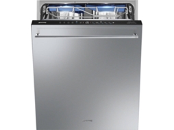 Máquina de Lavar Loiça Encastre SMEG STX325BLLC (13 Conjuntos - 59.8 cm - Painel Preto)