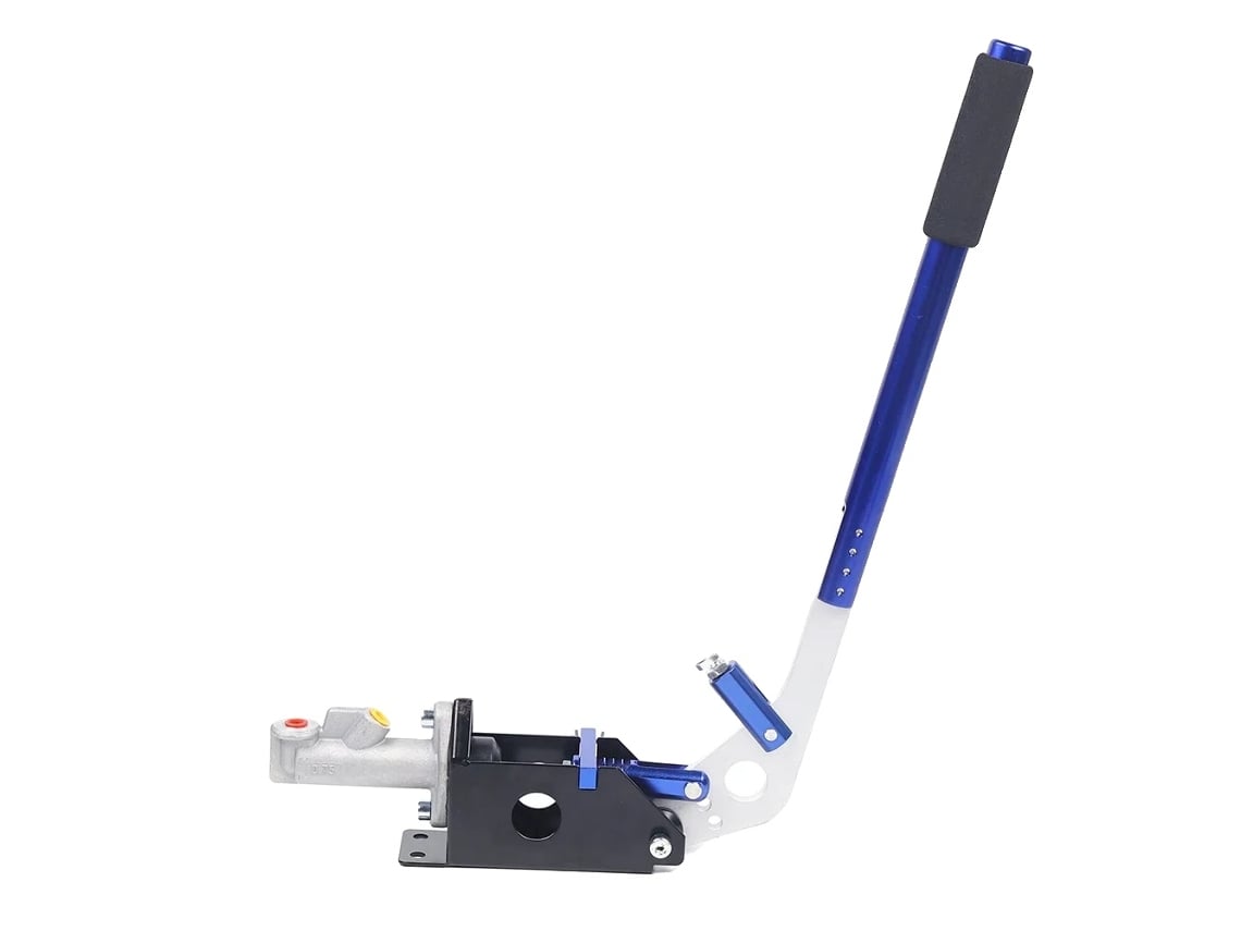 Freio De Mão Universal, Liga De Alumínio, Dimensões 5024.1cm,azul Oem