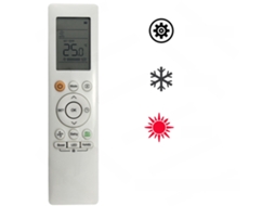 Controle Remoto de Ar Condicionado HENTEN HOME para Midea Rg10l1 /bgef (c2hs)