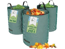 Sacos de lixo de 272 litros, resistentes, duráveis STELASPLEN