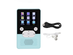 Reprodutor Mp4 LAXISCREED T9 1.8 Polegadas Bluetooth 4.2 16gb Azul