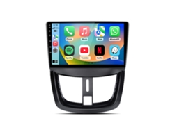 Rádio Automotivo Android 15 Junsun Para Peugeot 207(2006-2015) Auto Carplay | 4gb+64gb | Plug And Play | Gps | Swc