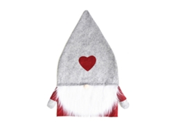 Capinha Decorativa Natal Estilo Nórdico Para Cadeira