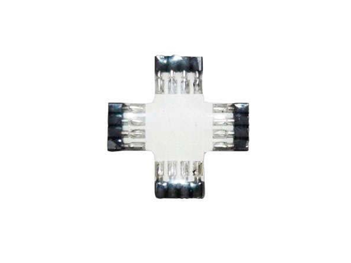 União Conector Tipo Cruz Para Fitas Led Rgb LEDBOX