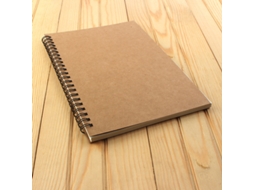 Caderno Espiral B5 Kraft 140p