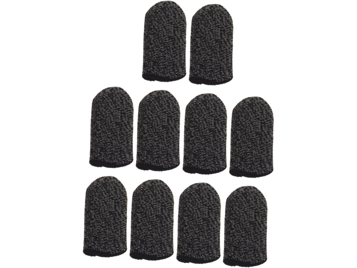 Shineofi Conjunto De 10-protetores Dedos Para Celulares Gamer, Proteção Para Telas Sensíveis Ao Toque, Antissuor