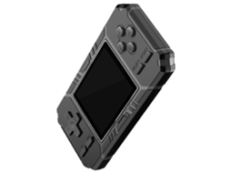 Console Portátil Retrô com 500 Títulos Clássicos, 3 Polegadas, Preto AQUAFORGE