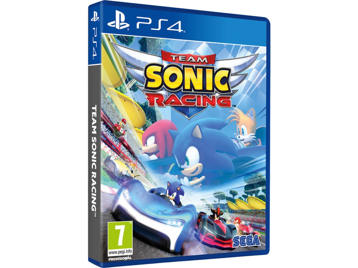 Jogo PS4 Team Sonic Racing