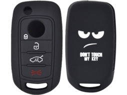 Capa Protetora De Silicone Resistente A Arranhões Para Chaveiro Carro Fiat 500x Toro 2016-2017