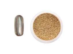 Pó De Espelho Para Unhas Brilhante Diy Decoração De Unhas Glitter Amarelo 002 Para Manicure Profissional E Pessoal
