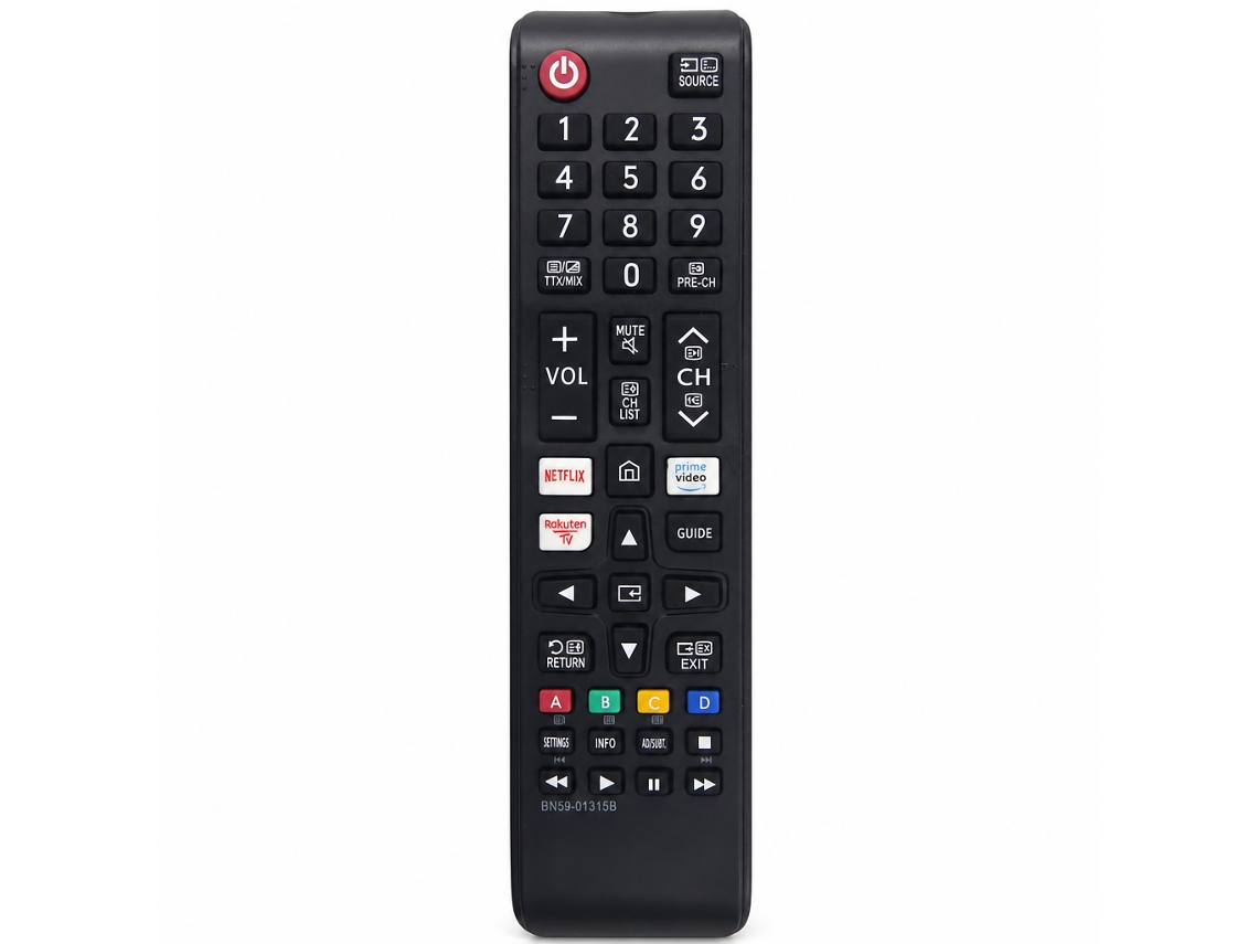 Comando Remoto Para Tv Compatível Com Samsung Bn59-01315b, Sem Configuração