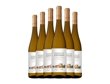 Vinho branco SOGRAPE Azevedo Vinho Verde (0.75 L - 6 Unidades)