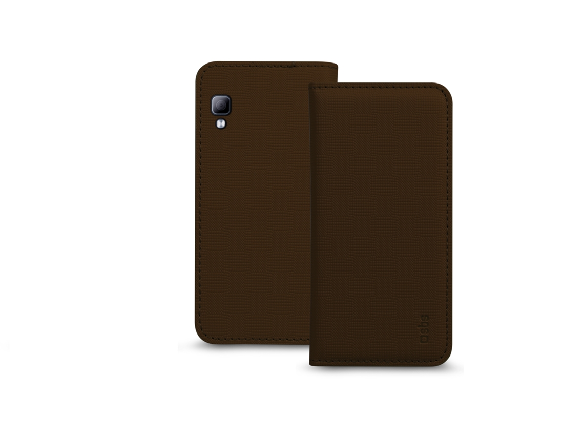 Capa Book LG L5 Ii SBS Castanho Escuro