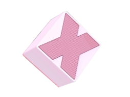 Mini Caixa De Som Portátil Sem Fio Bluetooth, Subwoofer De Última Geração, Caixa De Som Metálica Colorida, Rosa Olysi Shop