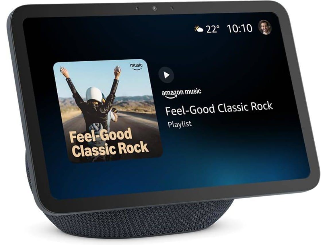 Coluna Inteligente AMAZON Echo Show 8 (Alexa - Preto)