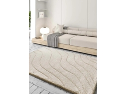 Tapete Interior Shaggy - Atticgo - Molier Branco 60x120 Cm