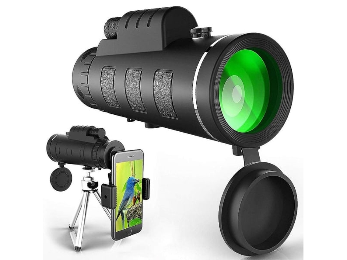 Telescópio Monocular, Binóculos de Visão Noturna, Luneta de Observação Pl BRILVIBERA