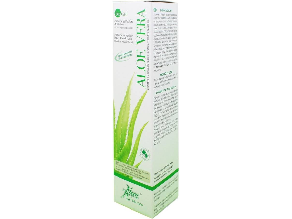 Creme Corporal ABOCA Aloe Vera Biogel (100 ml)