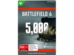 Cartão de Descarga MICROSOFT Battlefield 6 5000 BFC (Formato Digital)