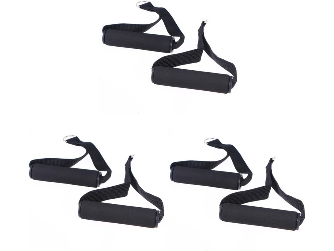 Conjunto de 3 Pares de Faixas Resistência Látex, Alongamento Corpo | S/MARCA