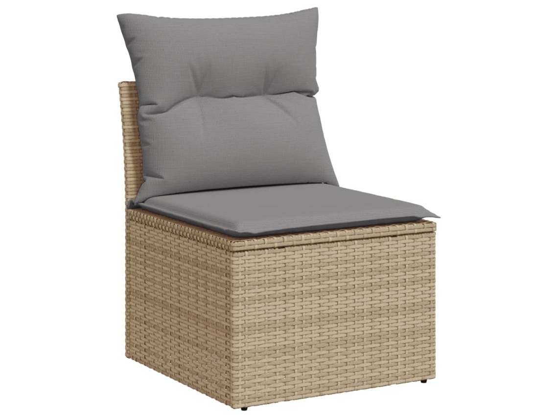 Garden Sofa, Garden Sofas Vidaxl Bege Rattan / Vime (n/a)