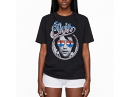 Elvis Presley Red White Blue Photo T-shirt Unisex Adults Size:xxxl