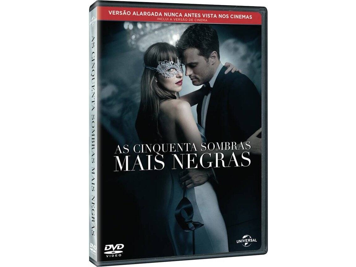 DVD As Cinquenta Sombras Mais Negras