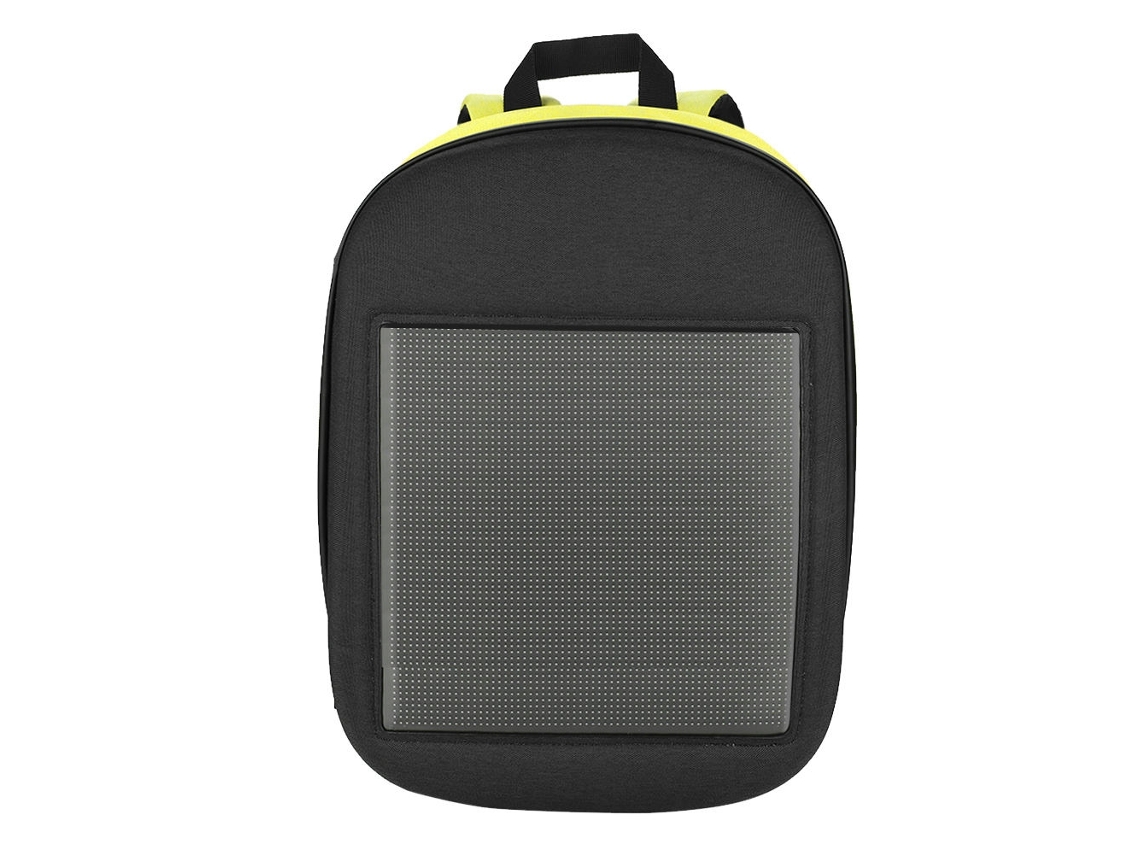 Mochila Publicitária Portátil Resistente À Água Com Display Dinâmico Led Wifi Para Laptop E Tablet