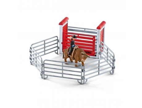 Conjunto de Figuras SCHLEICH Cowboy de Rodeo