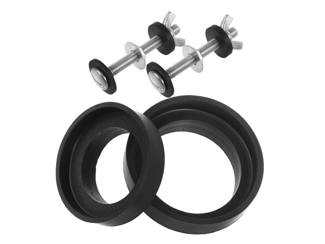 1 Conjunto De Parafusos E Juntas Para Kit De Substituição Do Assento Da Caixa Acoplada Do Vaso Sanitário