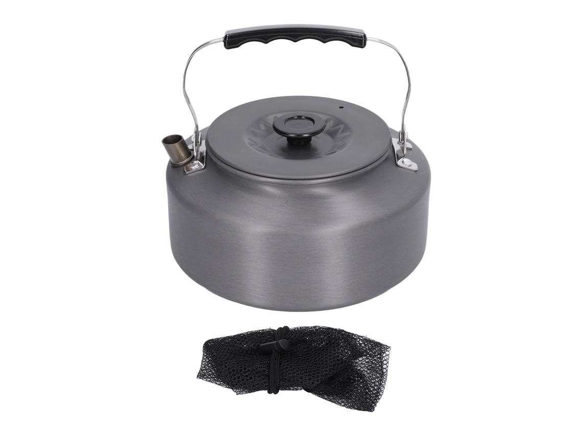 Cafeteira Portátil de Alumínio com Alça para Uso Externo, Ideal Camping e Piqueniques. CHABERLU