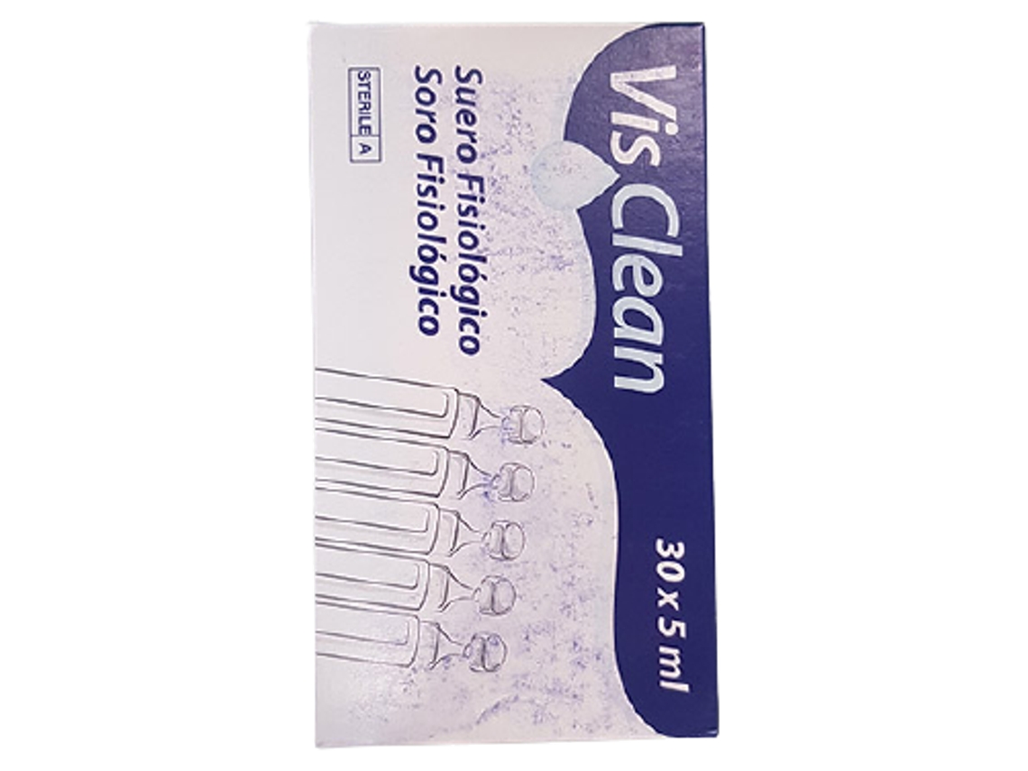 Soro Fisiológico Visclean 30X5 Ml VAZA
