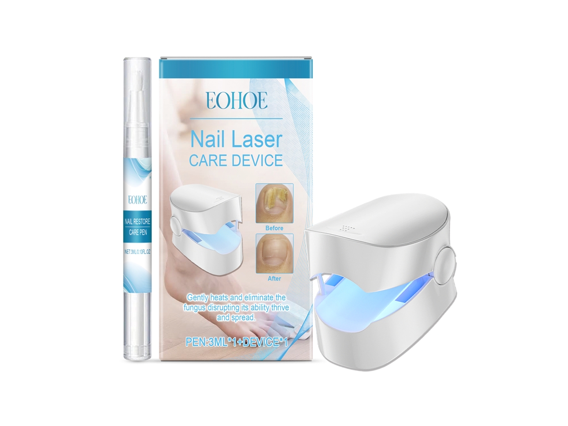 Kit de Cuidado de Unhas Eohoe Pen Suave Nutriente Clareador e Protetor