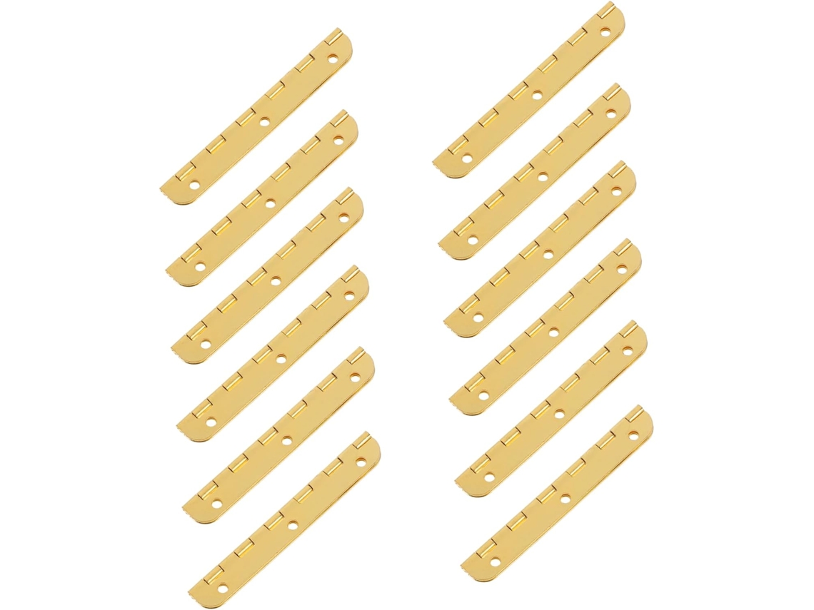 Conjunto De 24 Tipo Piano Para Caixas Madeira, Mini Metal Joias, E