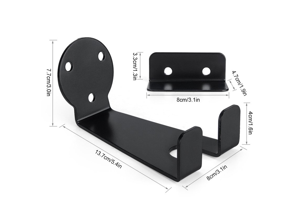 Suporte de Parede para Bicicleta Mali rack de parede para exibição e armazenamento, aço resistente 60kg