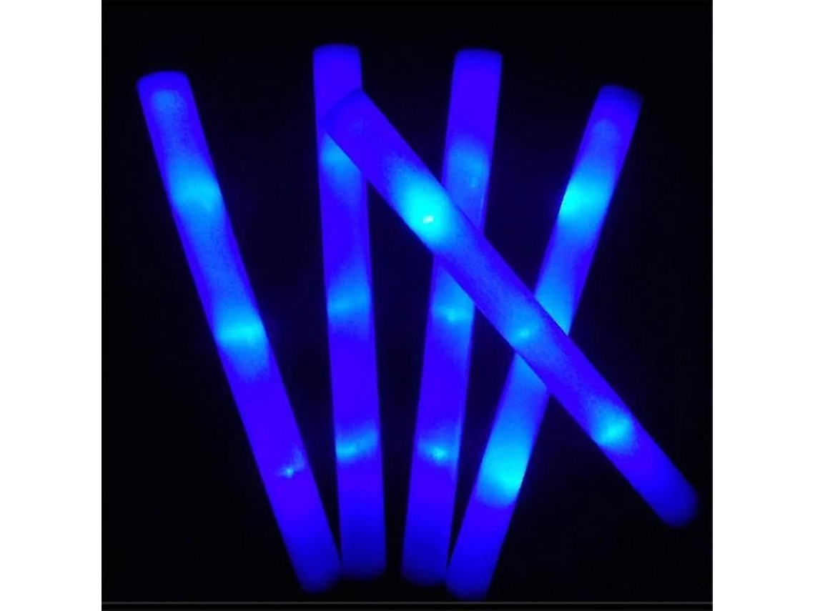 Palo De Espuma Led Multicolor Para Festas: Casamento, Aniversário, Formatura - 12h De Iluminação - 60/50/30/15/12 Unidades 30 Peças Azul