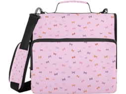 Alça pequena com design simples e resistente, feita de velcro, altura do ombro, à prova d'água, 3,8 cm x 1,5 polegadas, 3 argolas.
