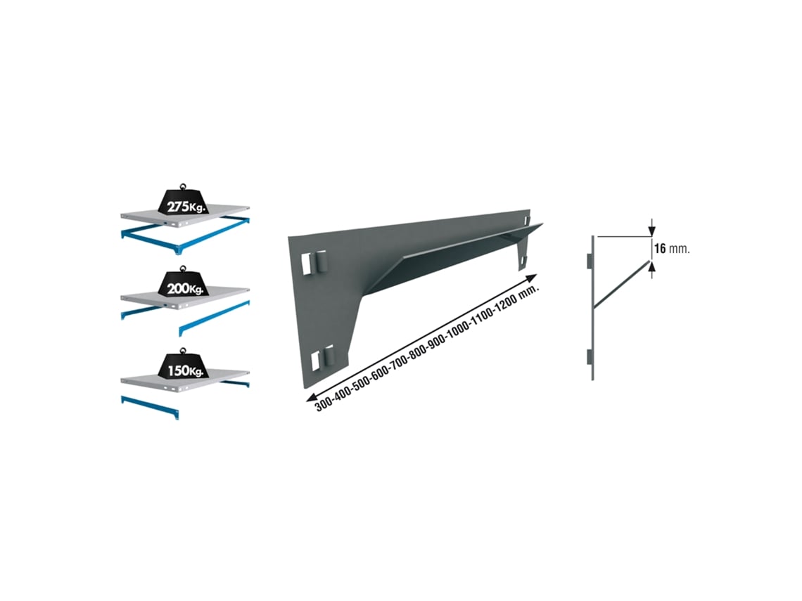 Suporte Sclick 400 Cinza