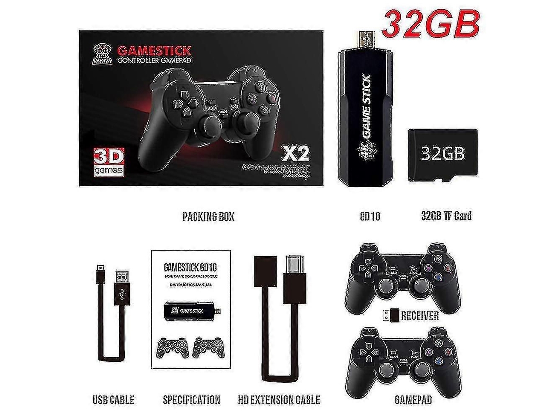 Console X12 Plus 7'' com 10.000 Jogos, Retro GOKOCO