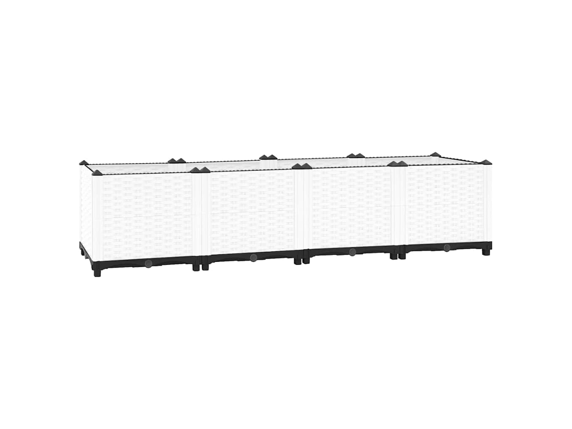 Vidaxl Canteiro Elevado 160x40x38 Cm Polipropileno