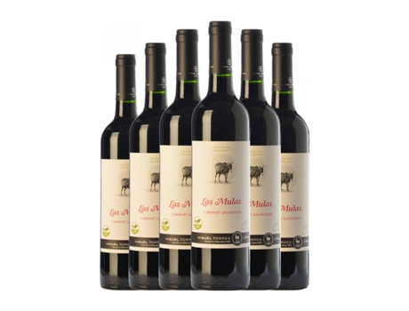 Vinho MIGUEL TORRES Las Mulas Organic Cabernet Sauvignon Valle Central (0.75 L - 6 Unidades)