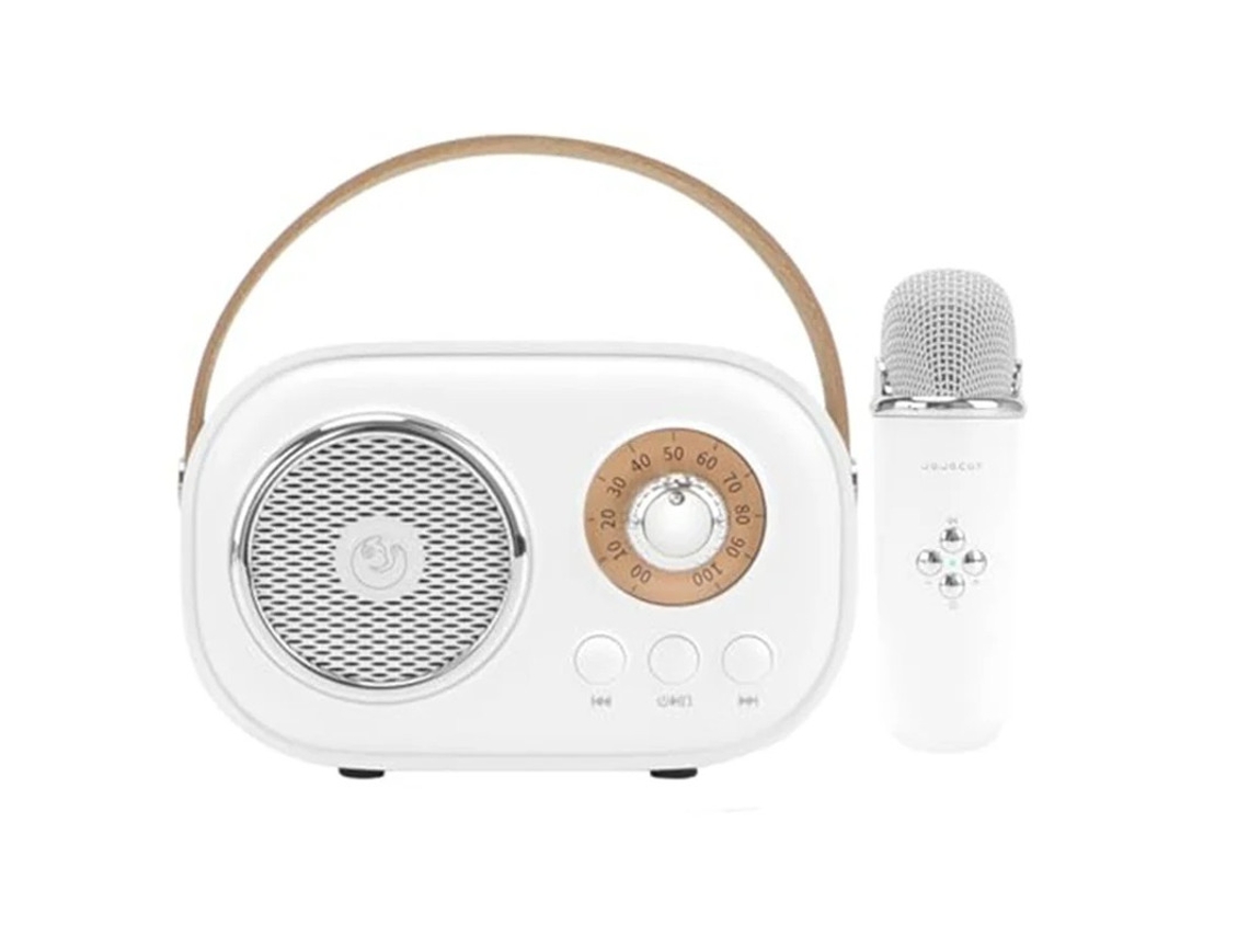 Mini Máquina De Karaokê Para Crianças Alto Falante Bluetooth Portátil Com 1 Microfone Sem Fio Brinquedos Para Presentes De Meninos E Menin Yizhood