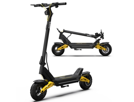 Dobrável Ootd S10 Scooter Elétrica 1400 W Motor 48v/20 Ah Bateria 10 Polegadas Pneus 55km/h