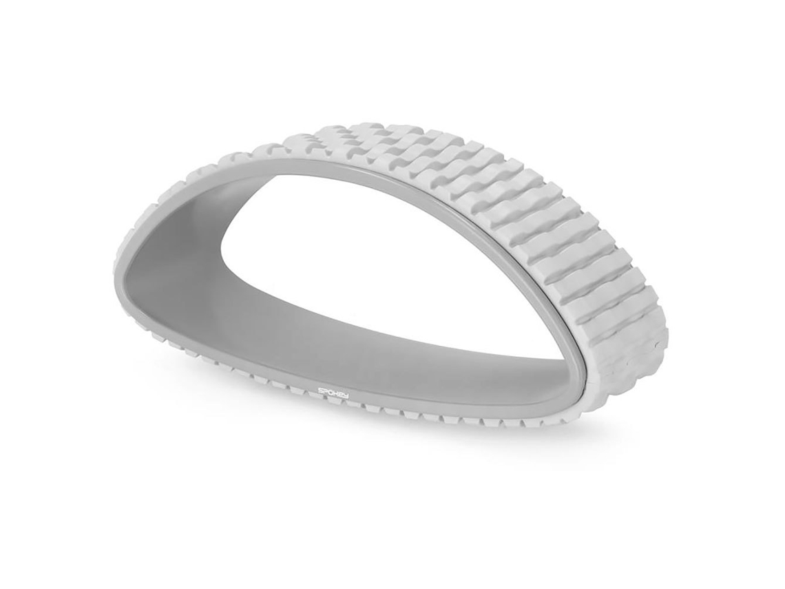 Roda de Yoga Fishi Prateado 38 X 12.7 X 18 Cmspokey
