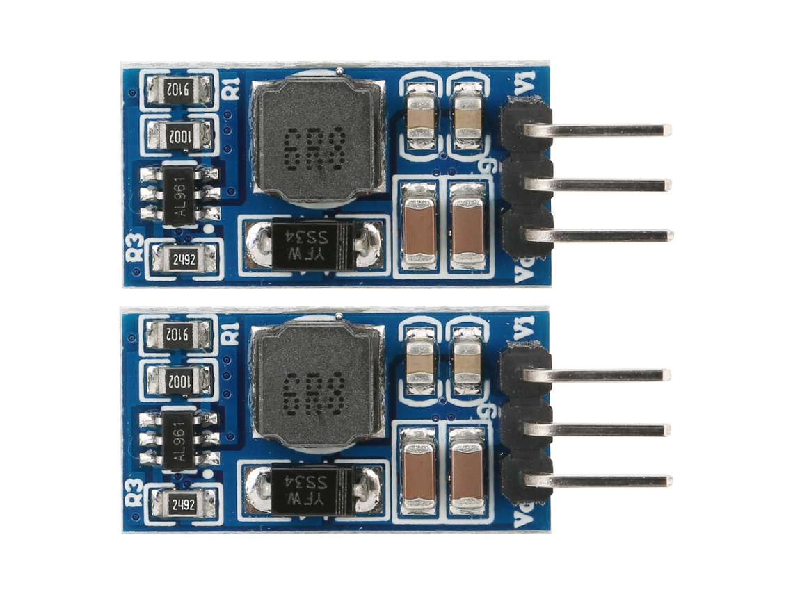 Módulo Conversor DC-DC Step Up Boost ND0412SA 2.6-5.5V com Pino 6V