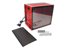 Capa Mini Itx De Liga De Alumínio Capa Mini Pc Htpc Almofada De Pé Anti-deslizante Resfriamento Rápido