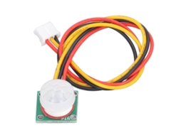 Módulo detector de movimento infravermelho PIR de alta sensibilidade DC 3,3-5 V com cabo XH2.0 3P