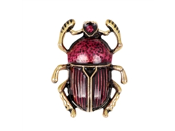 Broche Decorativo De Escaravelho Para Mulheres Estilosas