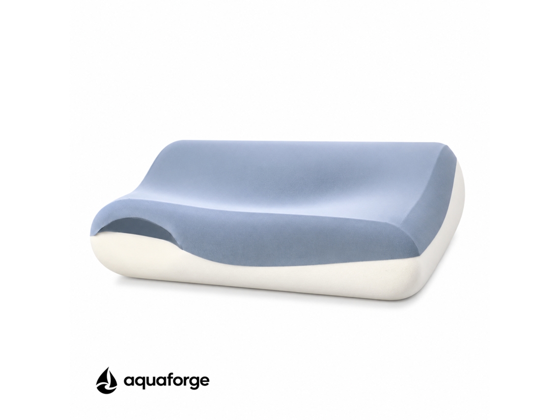 Almofada Cervical Ergonómica Espuma Viscoelástica 42 X 70 Cm
