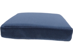 Almofada Quadrada Azul Toyvian Com Amarras Para Cadeira De Jantar E Banqueta, Feita De Linho E Espuma, Que Melhora O